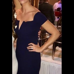 Lulus navy gown